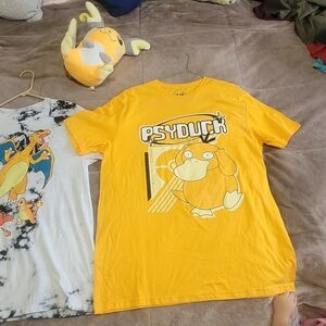 Yellow Psyduck Graphic T-Shirt